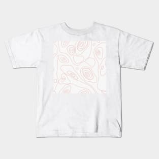 Topographic Pattern Kids T-Shirt